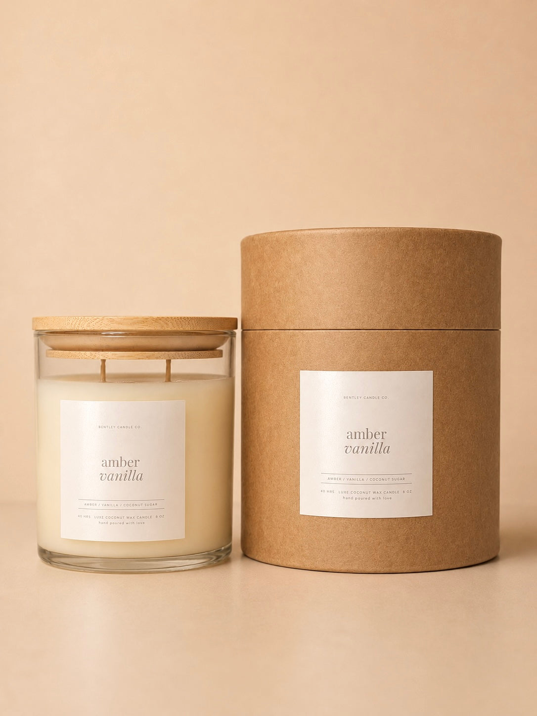 Amber & Vanilla Candle