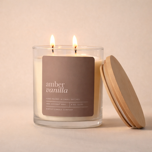 Amber & Vanilla Candle