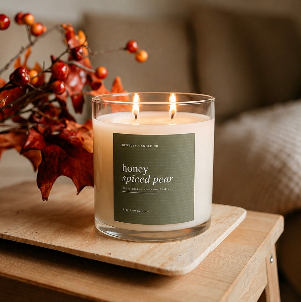 Honey Spiced Pear Candle