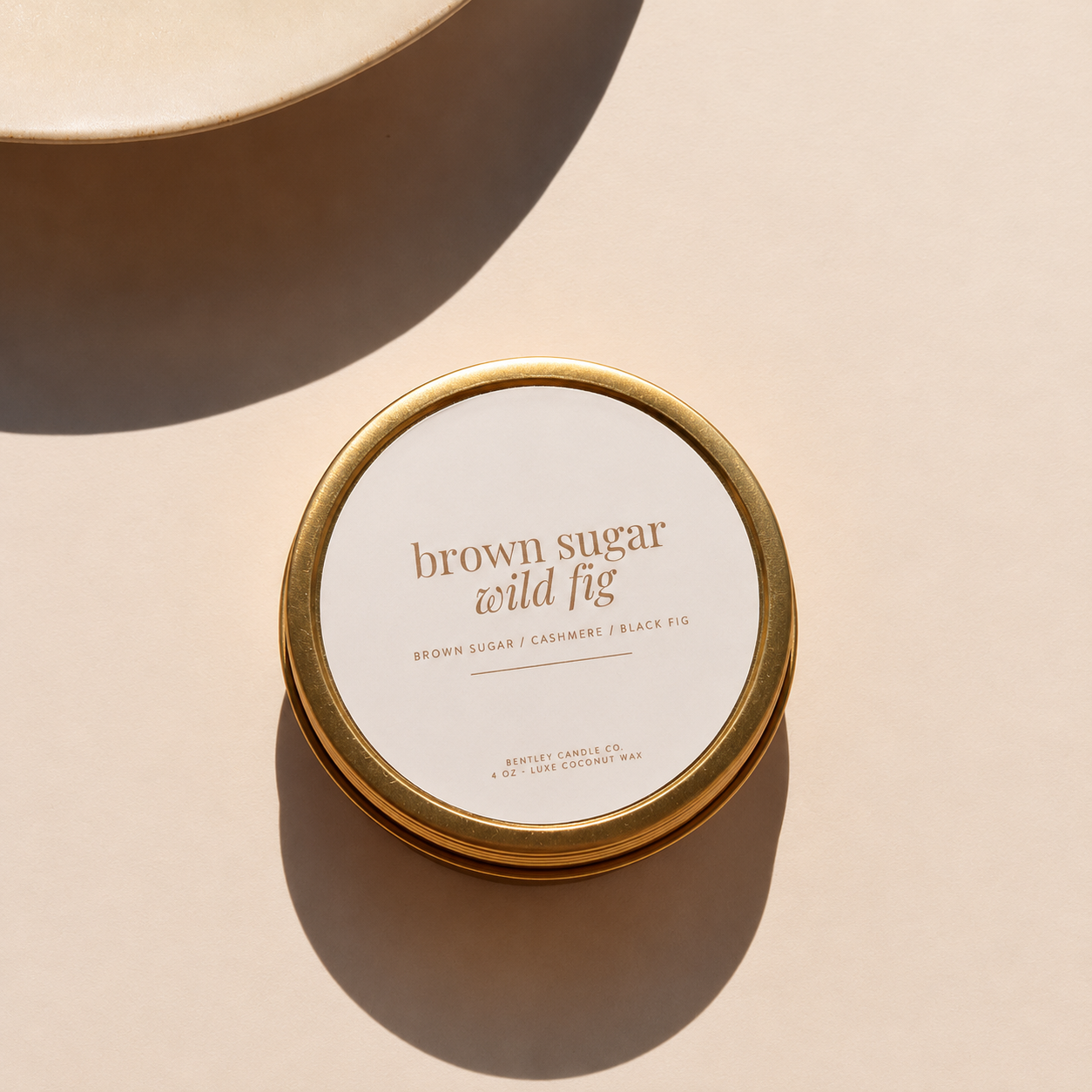 Brown Sugar & Wild Fig Candle Tin