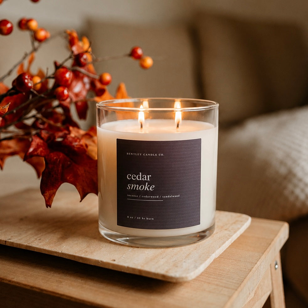 Cedar Smoke Candle