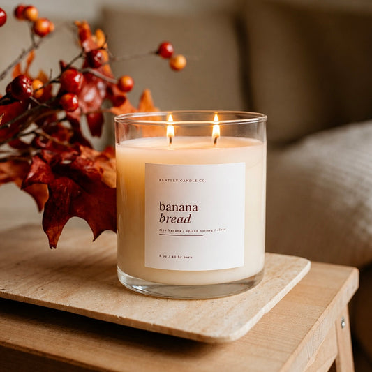 Banana Bread Candle