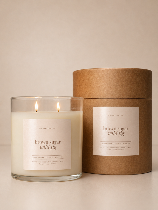 Brown Sugar & Wild Fig Candle