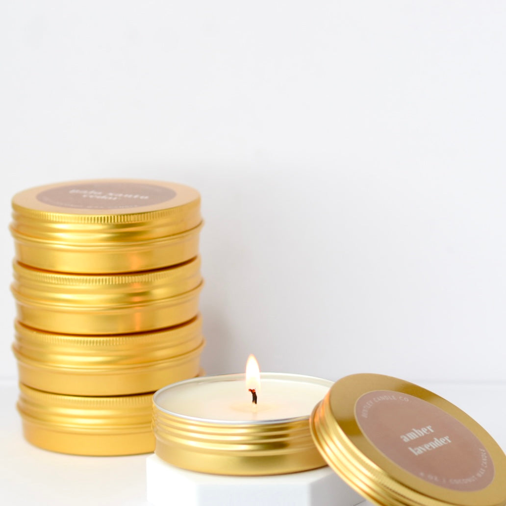 Travel Candle Tins