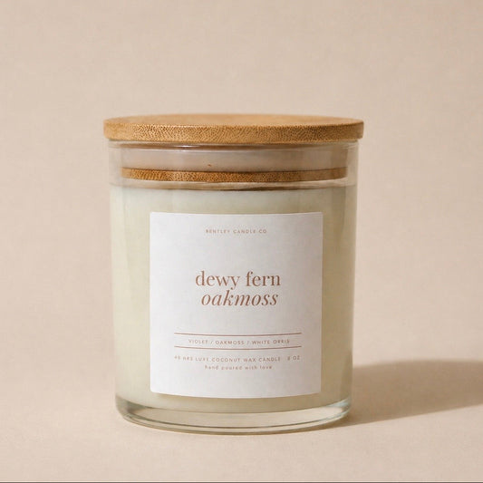 Dewy Fern + Oakmoss Candle